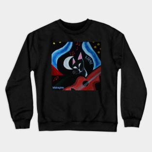 Karma is a cat Midnights Crewneck Sweatshirt